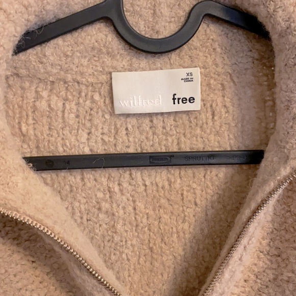 Wilfred Wool Half Zip - Picture 3 of 4